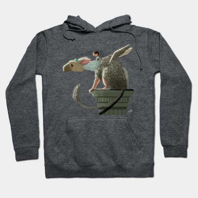 The last guardian Hoodie by davidpavon